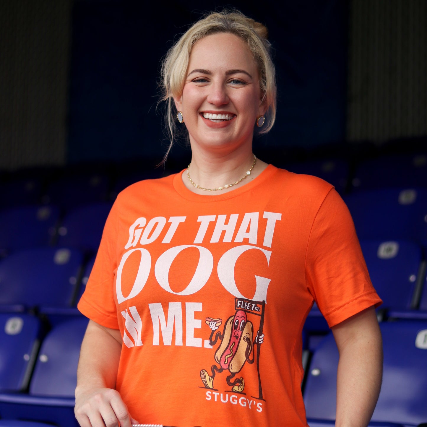 GOT THAT DOG IN ME T-SHIRT - ORANGE