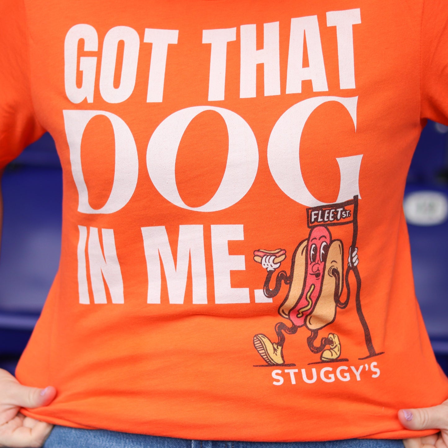 GOT THAT DOG IN ME T-SHIRT - ORANGE
