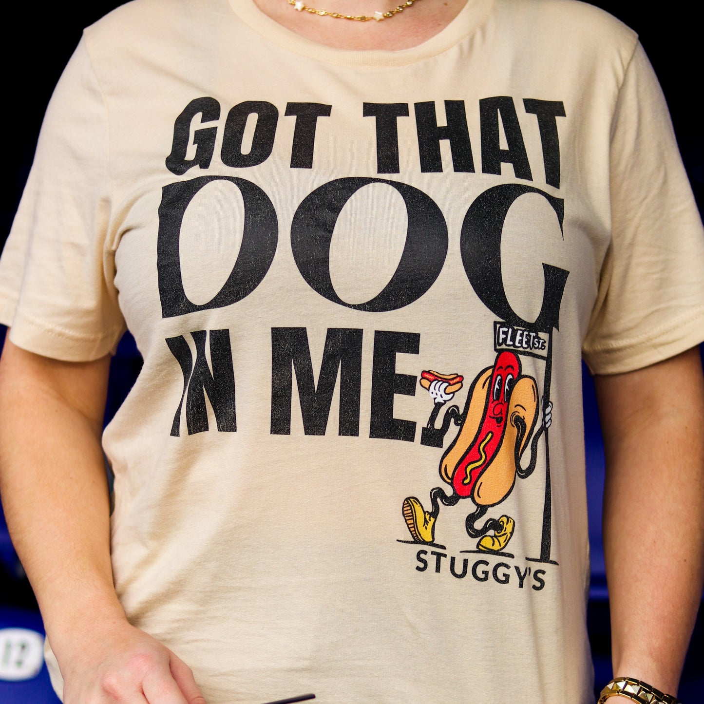 GOT THAT DOG IN ME T-SHIRT - SAND